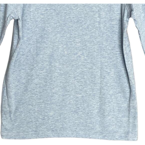 Faherty Cloud Cotton Tee Men's Small Crew Tee Pima Cotton Light Blue Heather NEW - Picture 6 of 14